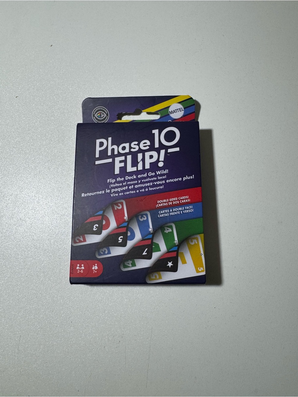 Mattel Phase 10 Flip Card Game